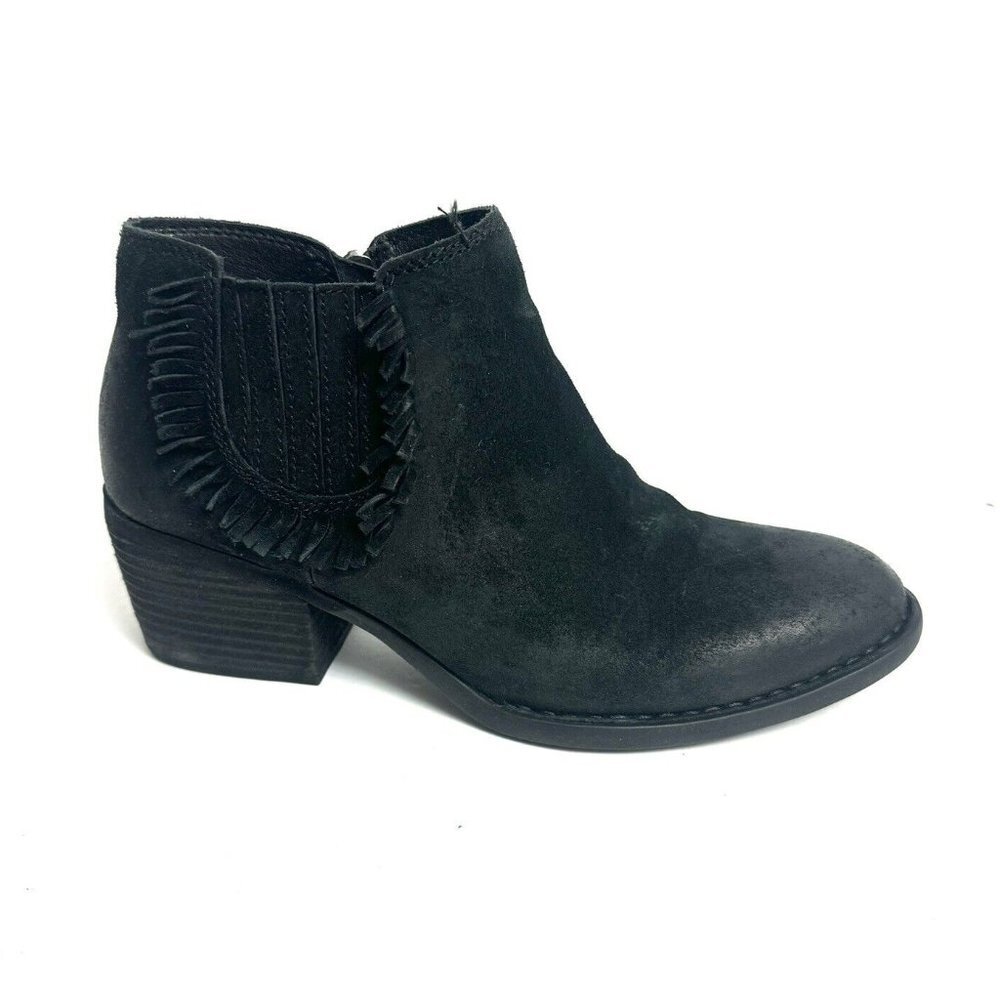 Born Womens Danni Bootie Black Size 9.5 M